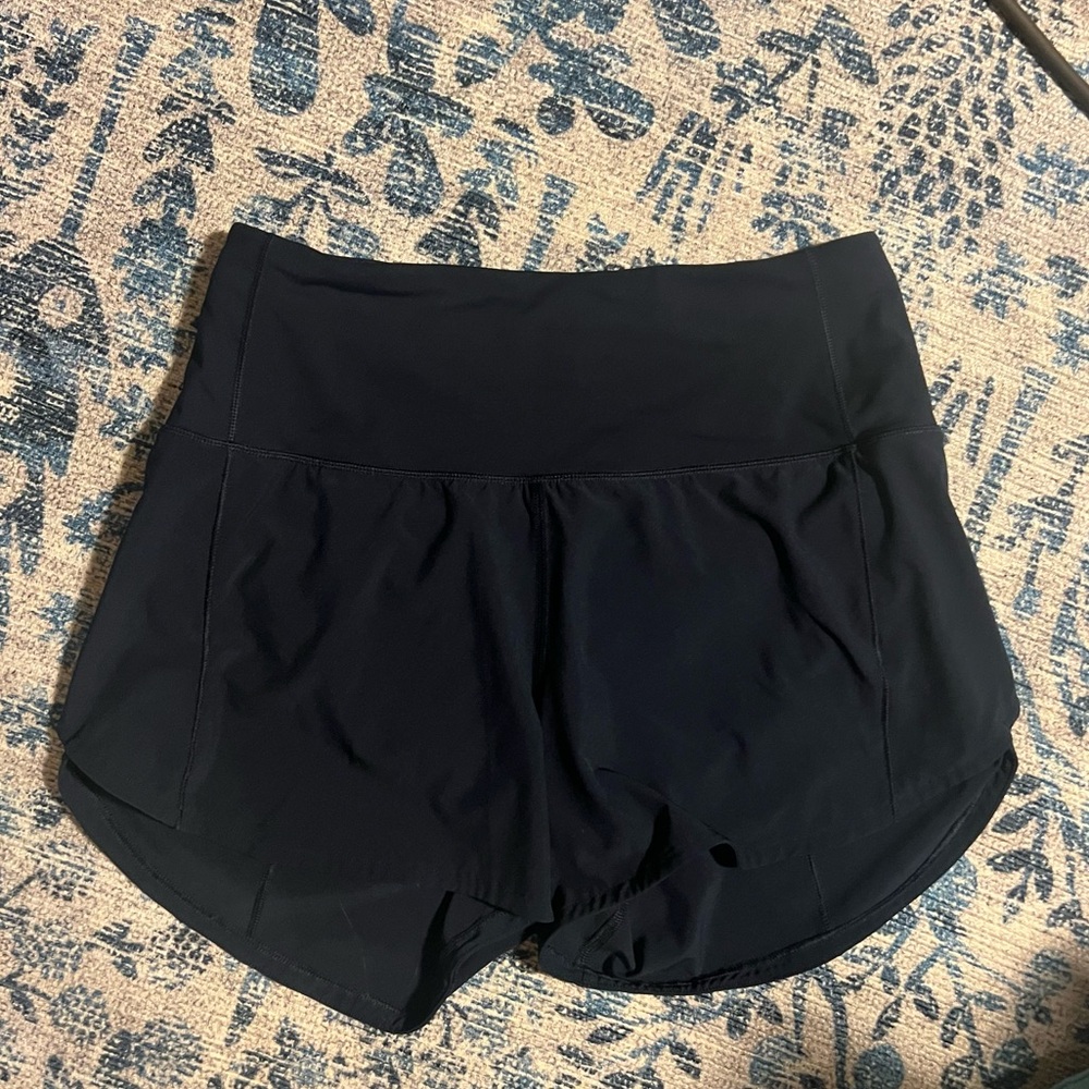 Lululemon Speed Up High Rise Shorts Navy